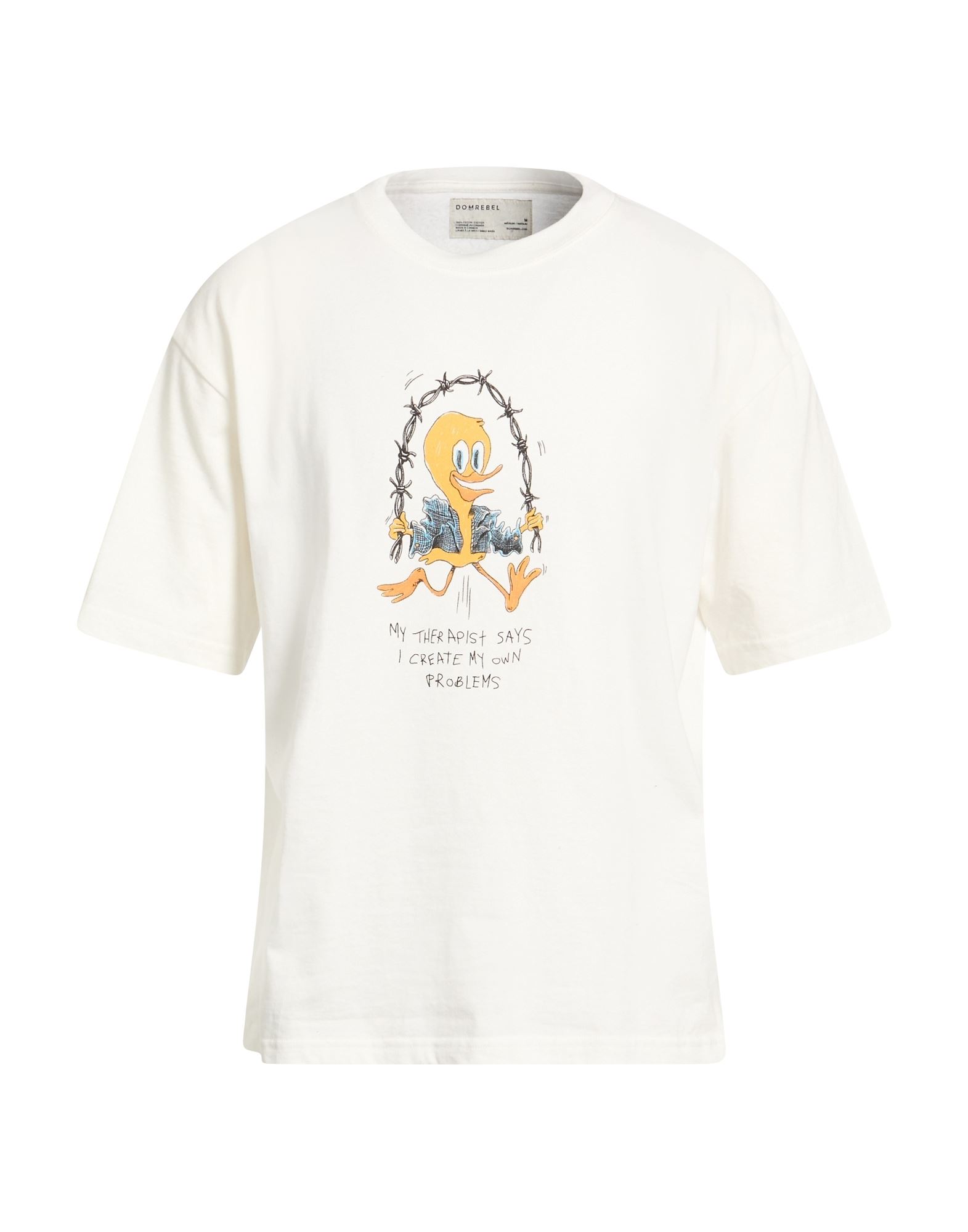 DOMREBEL T-shirts Herren Weiß von DOMREBEL