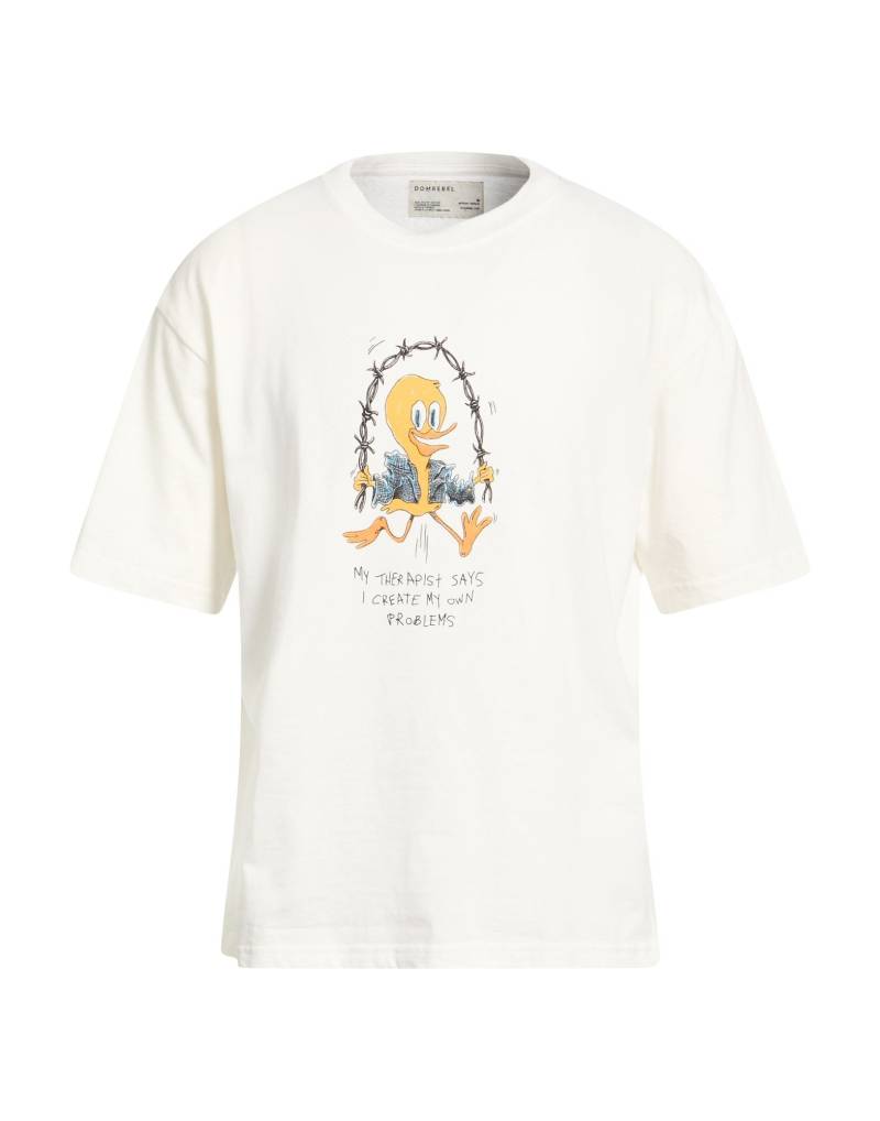 DOMREBEL T-shirts Herren Weiß DOMREBEL T-shirts Herren Weiß von DOMREBEL