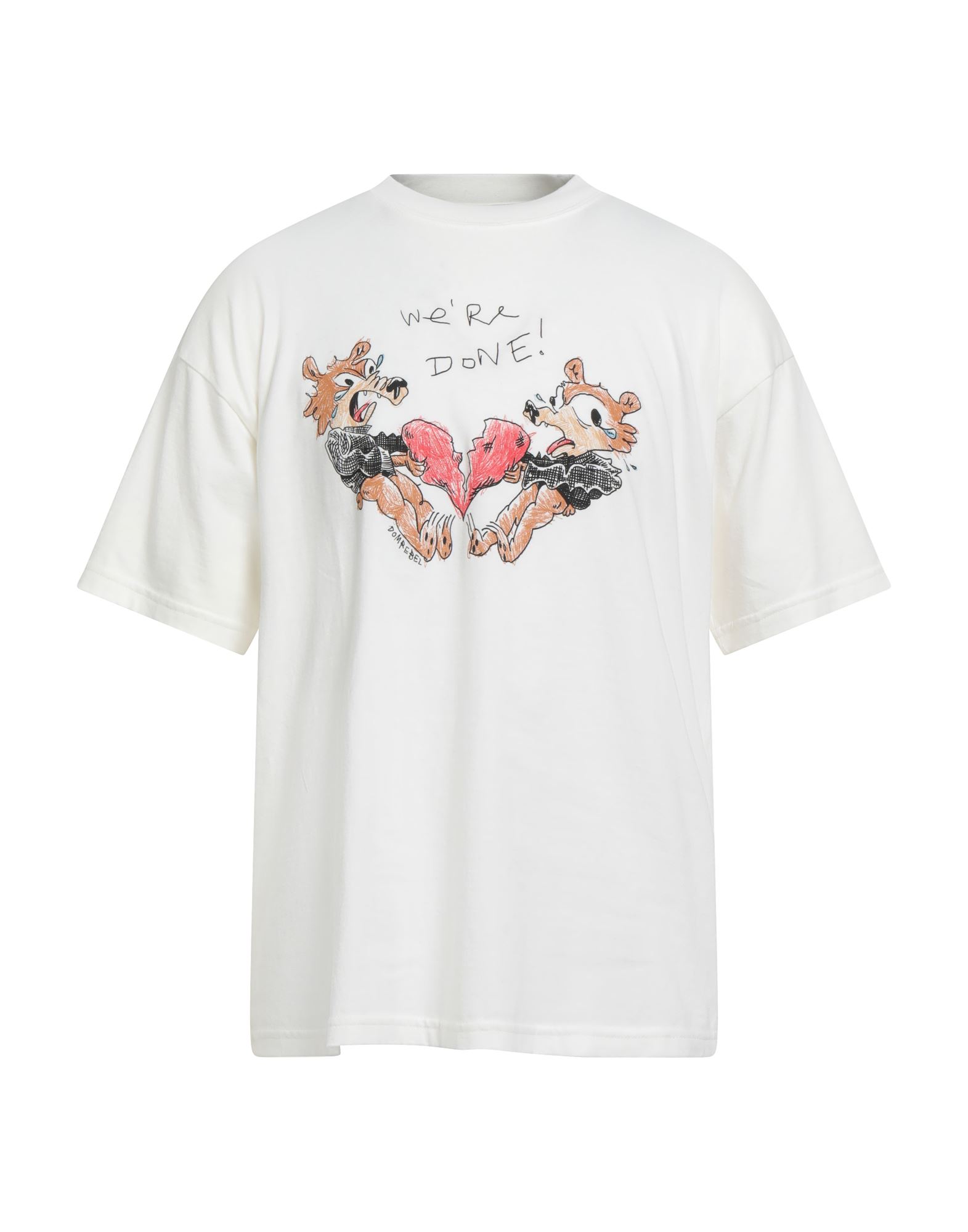 DOMREBEL T-shirts Herren Weiß von DOMREBEL