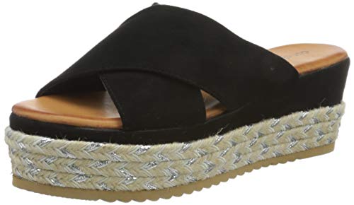 DON ALGODON C600 Damen Plattform, Schwarz - Schwarz - Größe: 41 EU von DON ALGODON