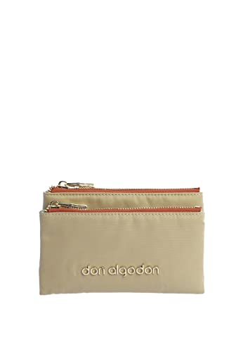 DON ALGODON - Geldbörse für Damen mit Kreditkartenfächern - Damen Geldbörse und Geldbeutel Simona, beige von DON ALGODON