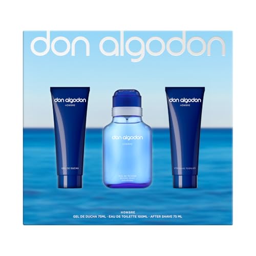 Tripack Herren EDT Set 100 ml + Aftershave 75 ml + Duschgel 75 ml Don Algodón Tripack Herren EDT Set 100 ml + Aftershave 75 ml + Duschgel 75 ml Don Algodón von DON ALGODON