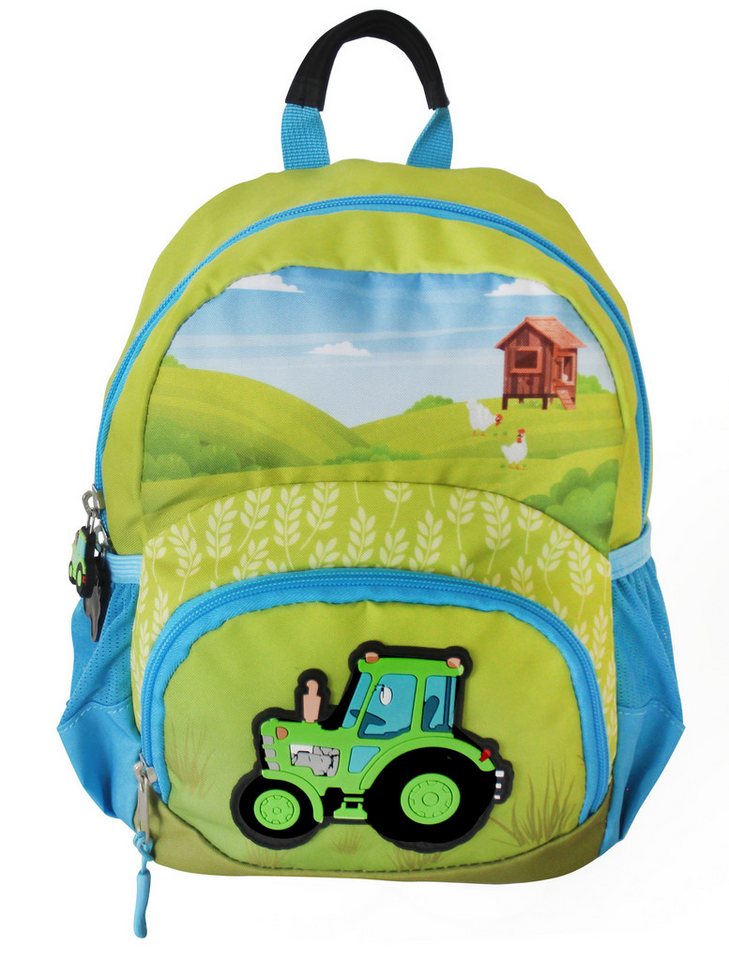 DONAU Schulranzen DONAU 7291100-31 Kinderrucksack Mini Traktor von DONAU