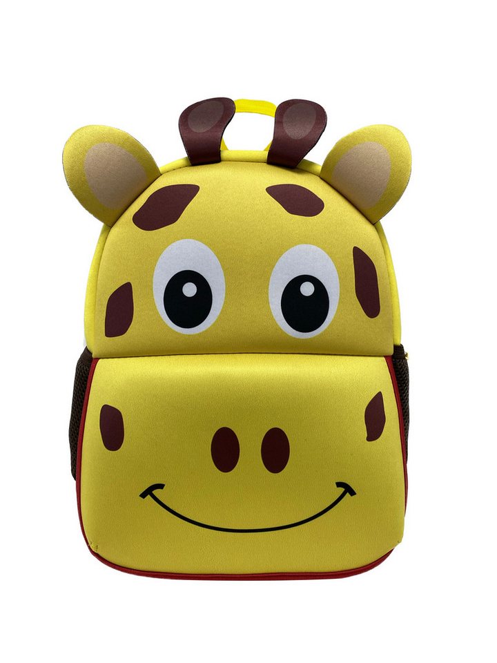 DONAU Schulranzen DONAU 7293100-03 Kinderrucksack Neopren Giraffe von DONAU