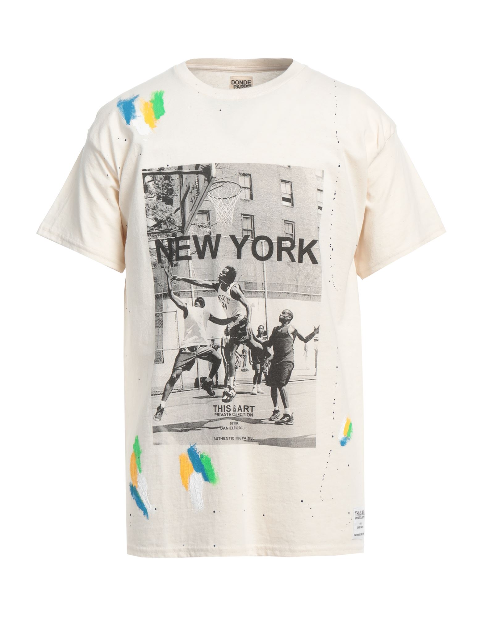 DONDE PARIS T-shirts Herren Elfenbein DONDE PARIS T-shirts Herren Elfenbein von DONDE PARIS