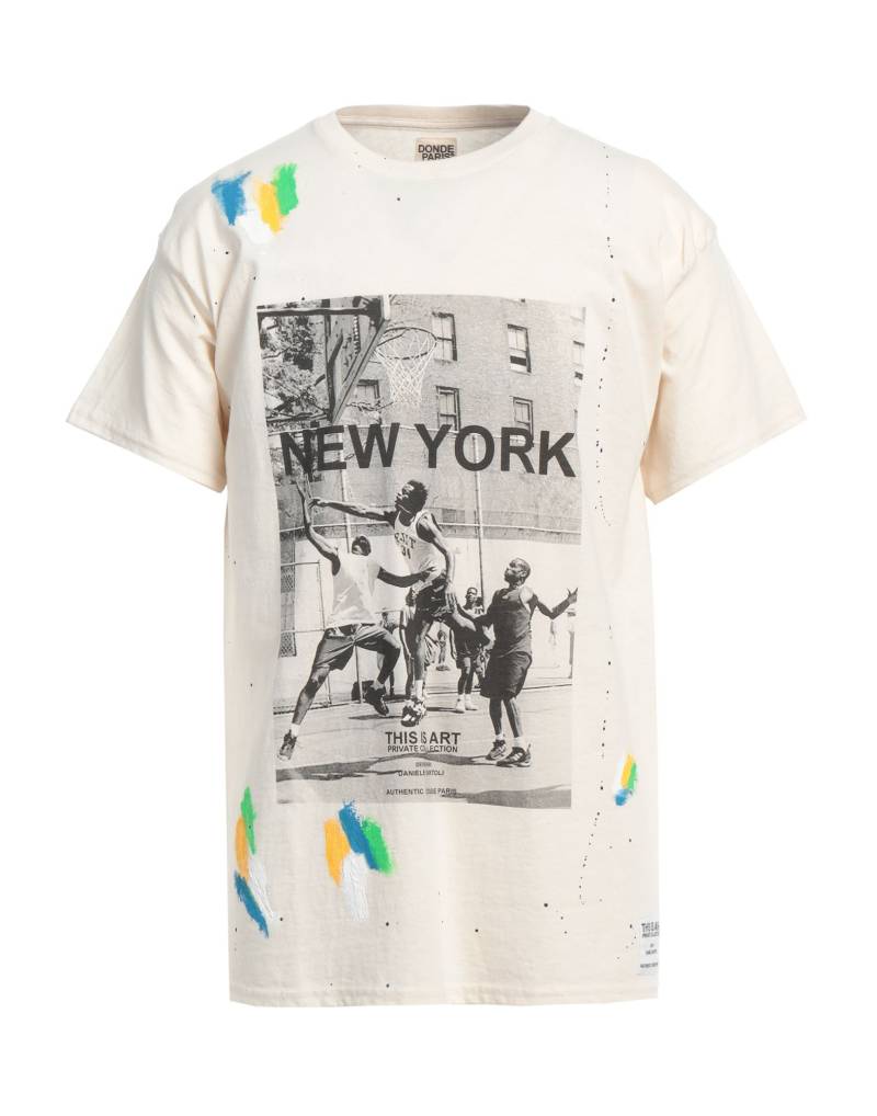 DONDE PARIS T-shirts Herren Elfenbein DONDE PARIS T-shirts Herren Elfenbein von DONDE PARIS