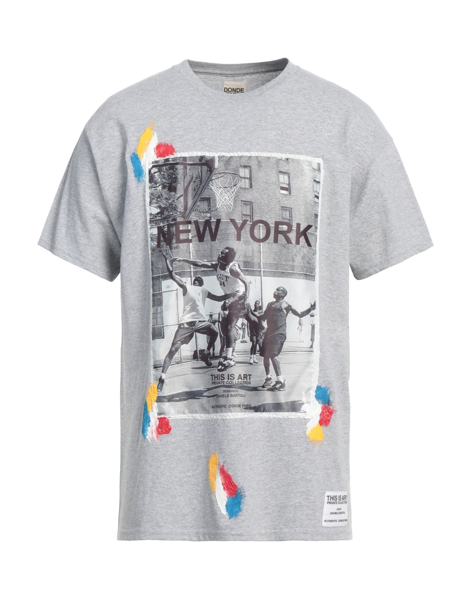DONDE PARIS T-shirts Herren Grau DONDE PARIS T-shirts Herren Grau von DONDE PARIS