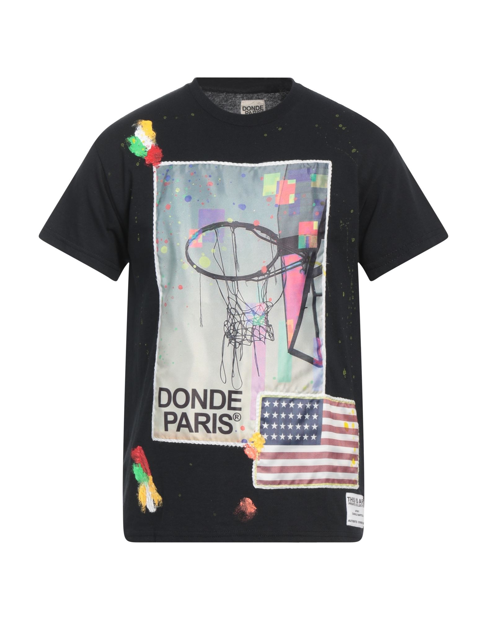 DONDE PARIS T-shirts Herren Schwarz DONDE PARIS T-shirts Herren Schwarz von DONDE PARIS