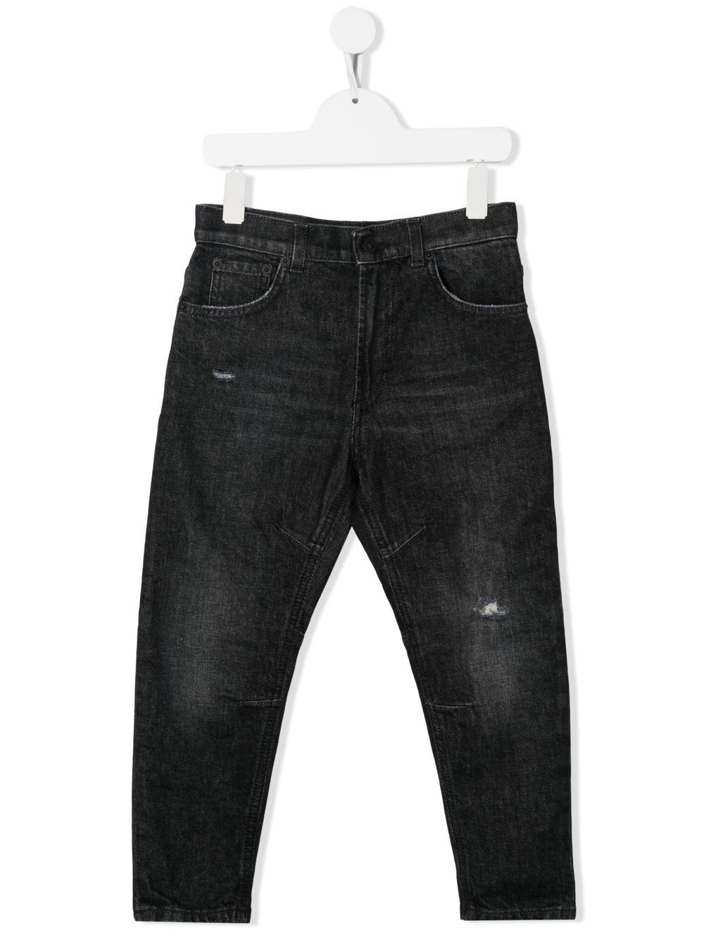 DONDUP KIDS Klassische Slim-Fit-Jeans - Schwarz von DONDUP KIDS