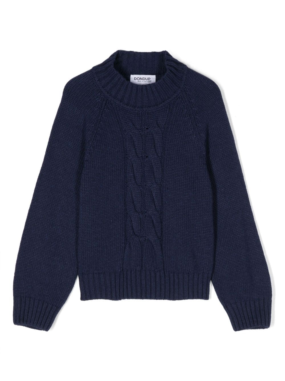 DONDUP KIDS Pullover mit Zopfmuster - Blau von DONDUP KIDS