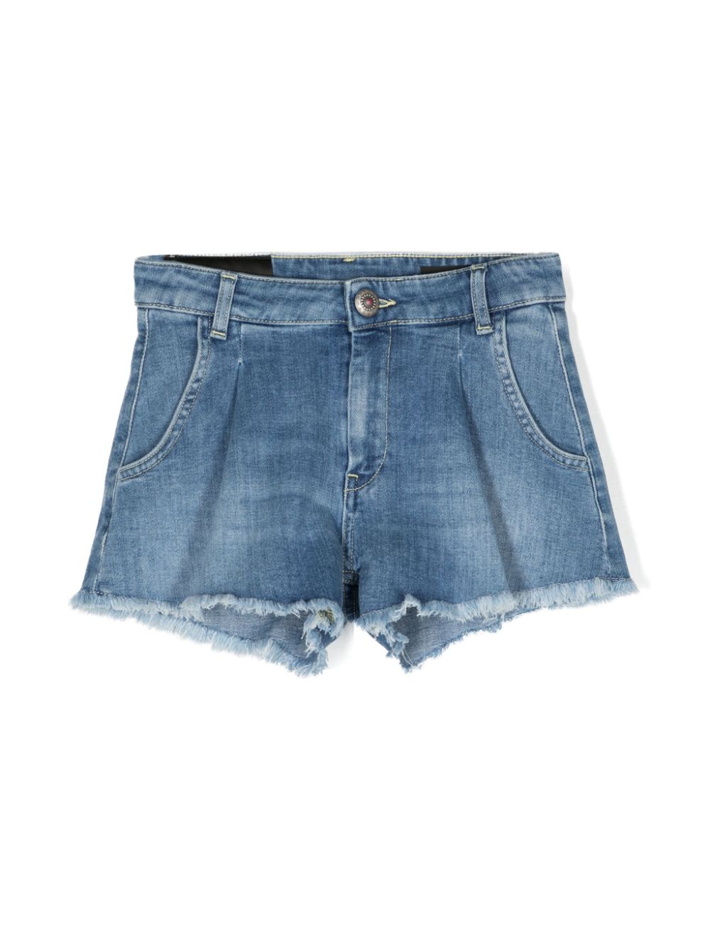 DONDUP KIDS Ausgefranste Jeans-Shorts - Blau von DONDUP KIDS