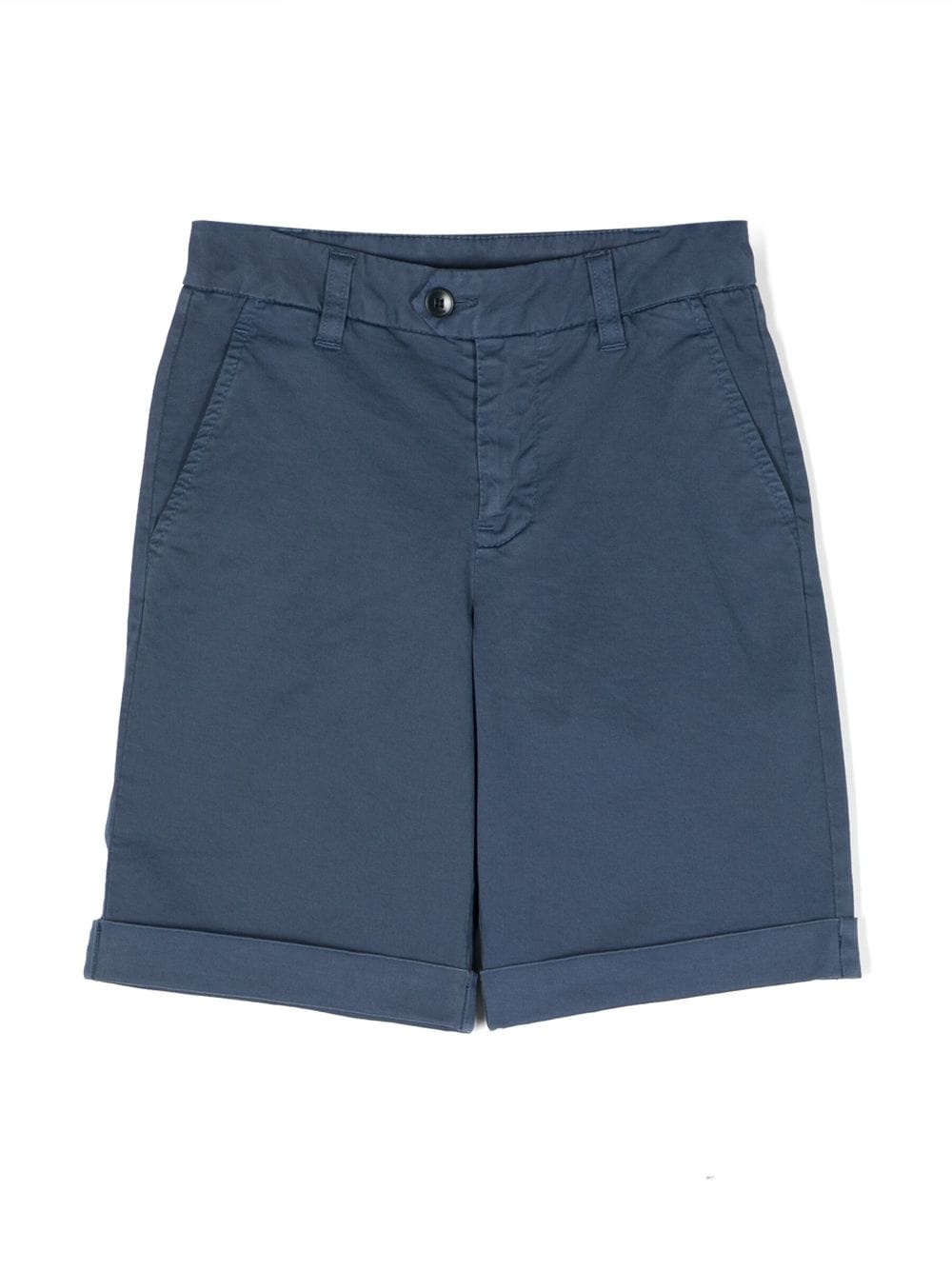 DONDUP KIDS Shorts mit Logo-Schild - Blau von DONDUP KIDS