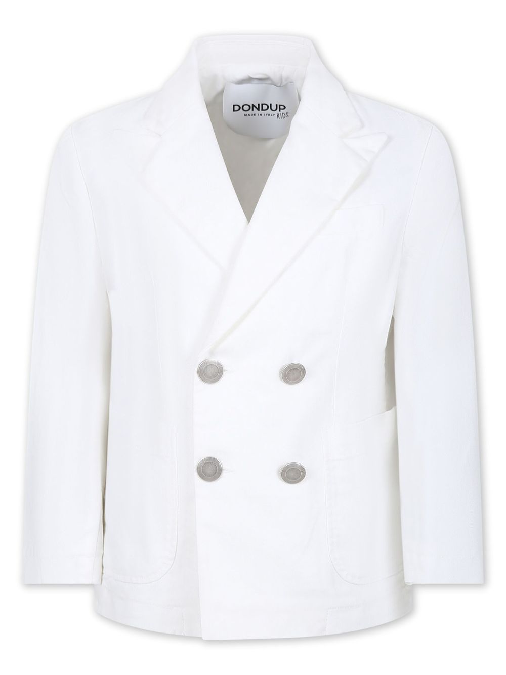 DONDUP KIDS Doppelreihiger Blazer - Weiß von DONDUP KIDS