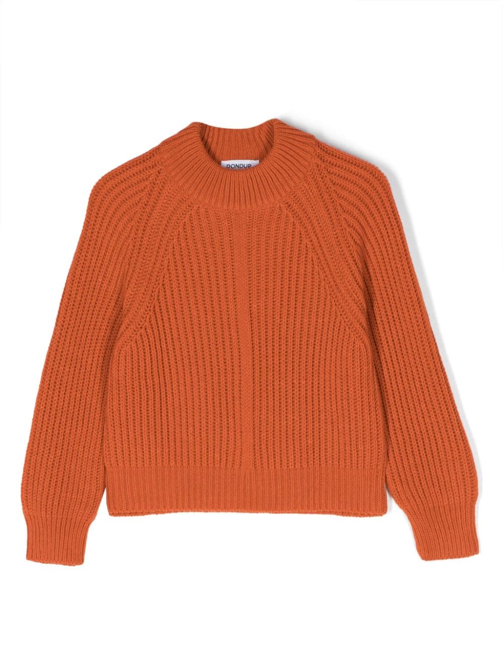 DONDUP KIDS Gerippter Strickpullover - Orange von DONDUP KIDS