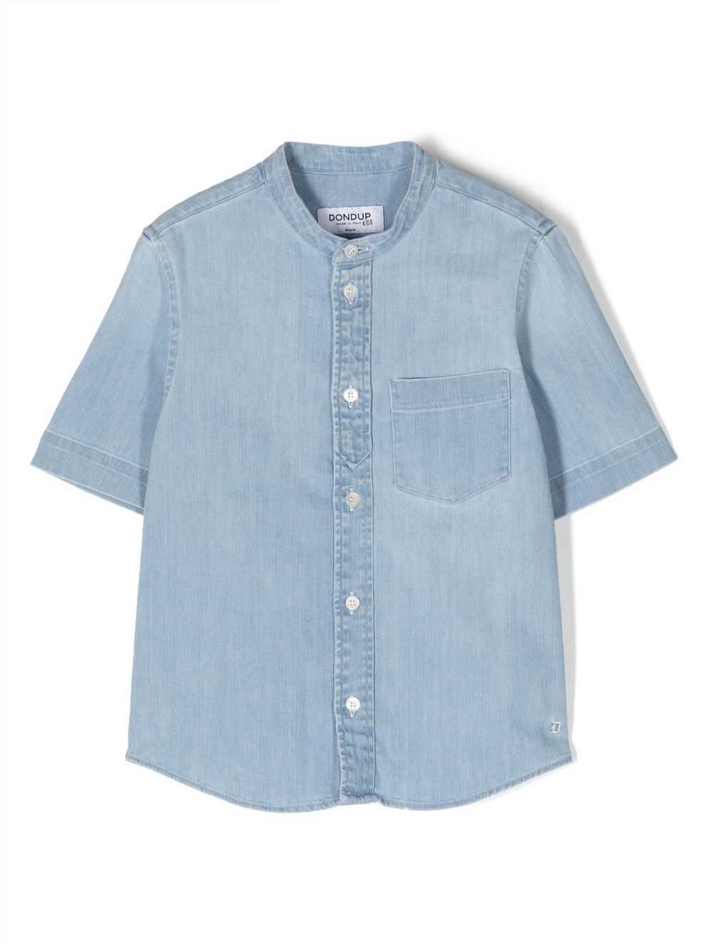 DONDUP KIDS Kurzärmeliges Jeanshemd - Blau von DONDUP KIDS