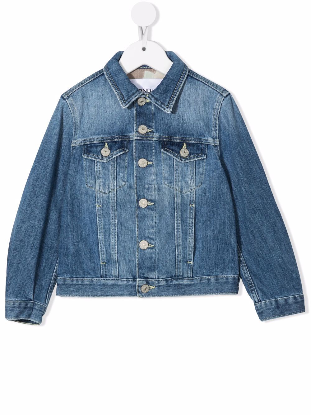 DONDUP KIDS Einreihige Jeansjacke - Blau von DONDUP KIDS