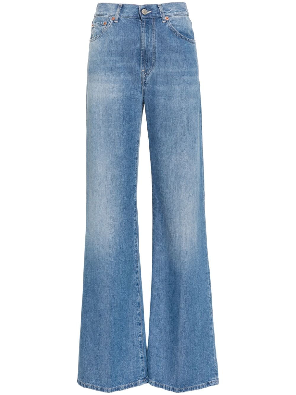 DONDUP Ausgestellte Amber Jeans - Blau von DONDUP
