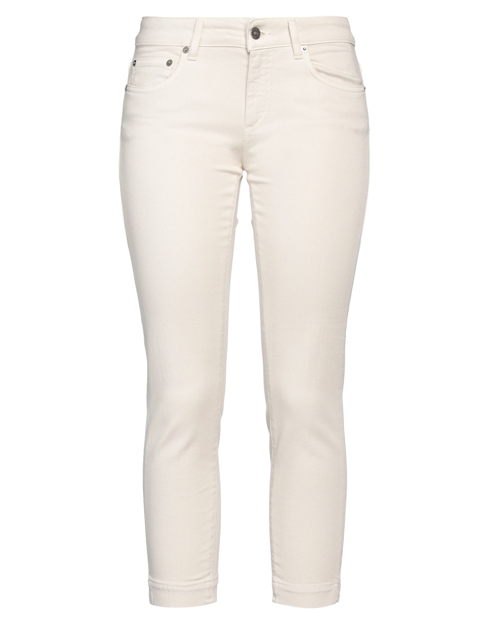 DONDUP Cropped Jeans Damen Elfenbein von DONDUP