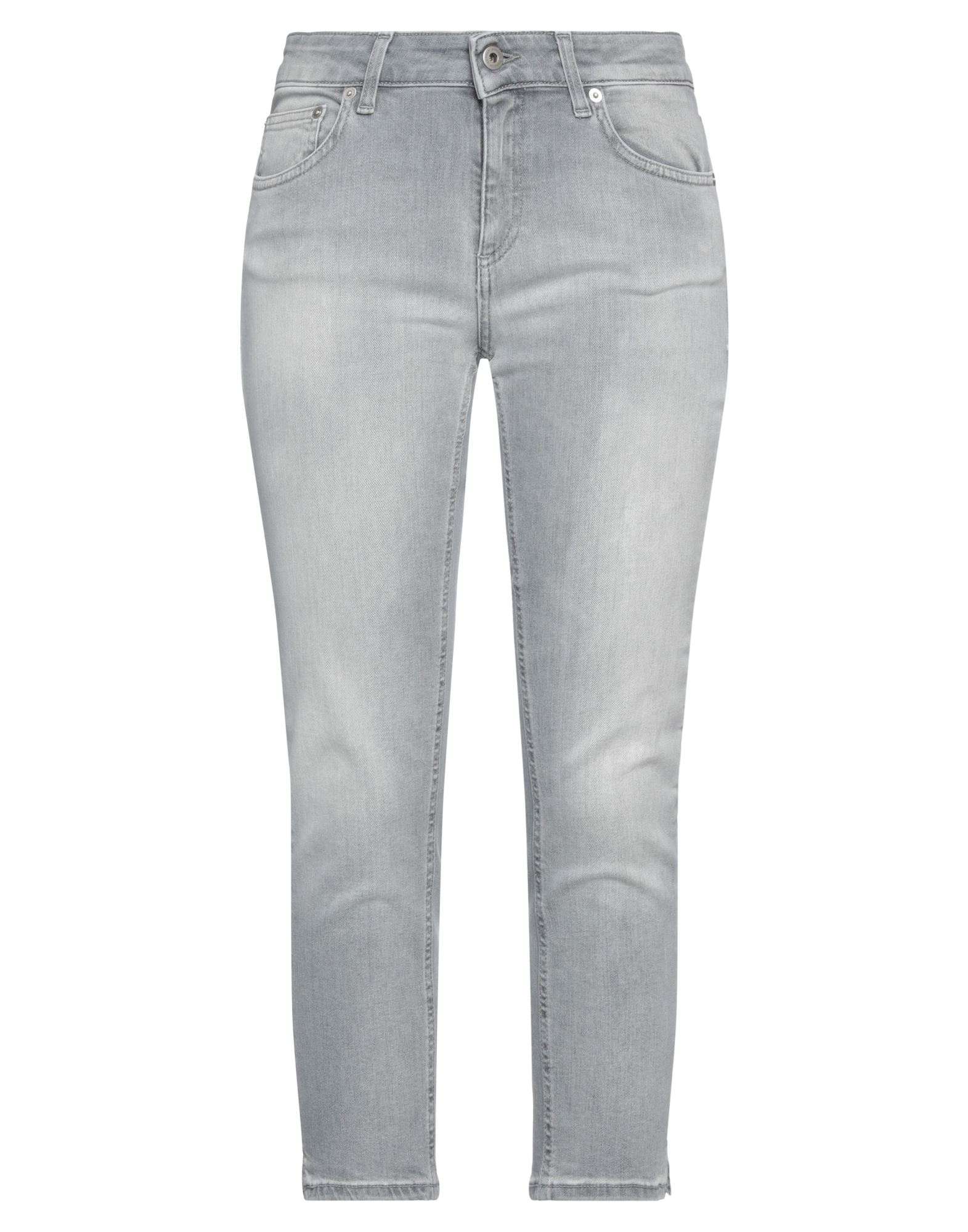 DONDUP Cropped Jeans Damen Grau von DONDUP