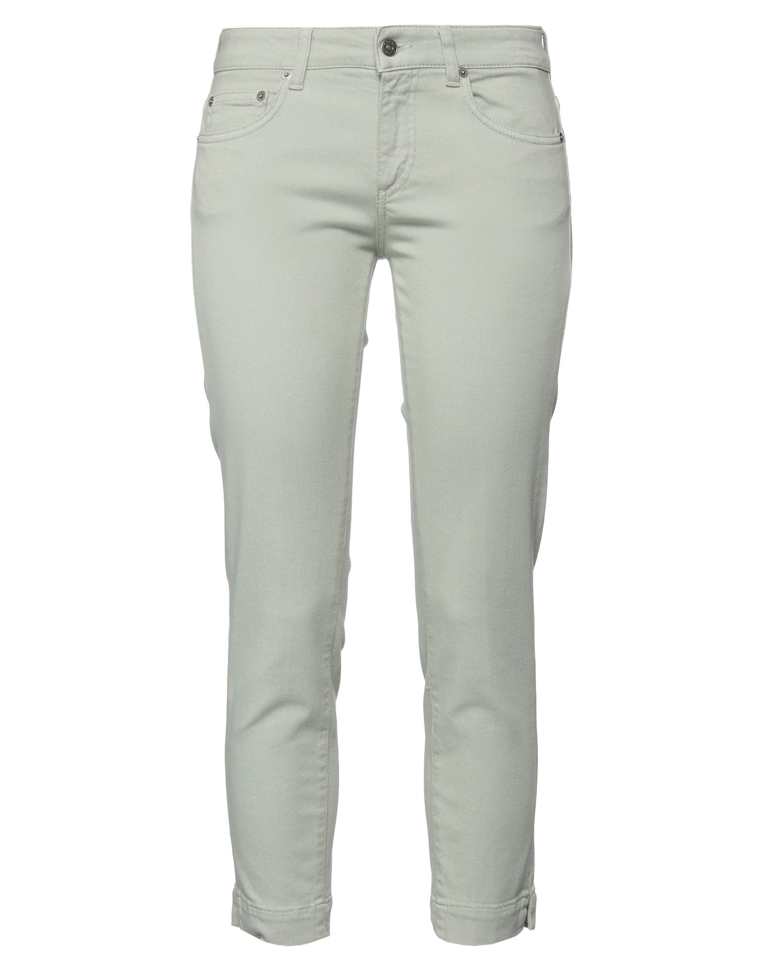 DONDUP Cropped Jeans Damen Salbeigrün von DONDUP