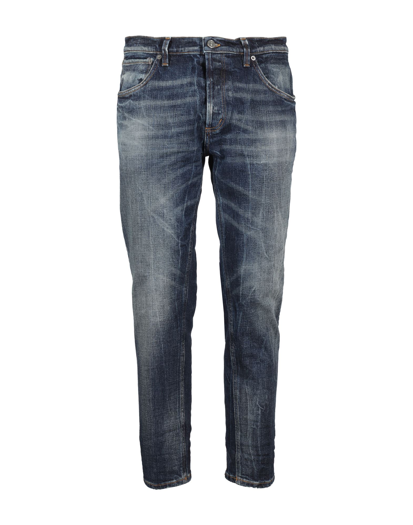 DONDUP Cropped Jeans Herren Blau von DONDUP