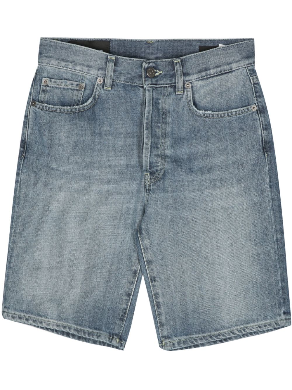 DONDUP Dade Jeans-Shorts mit Logo-Patch - Blau von DONDUP