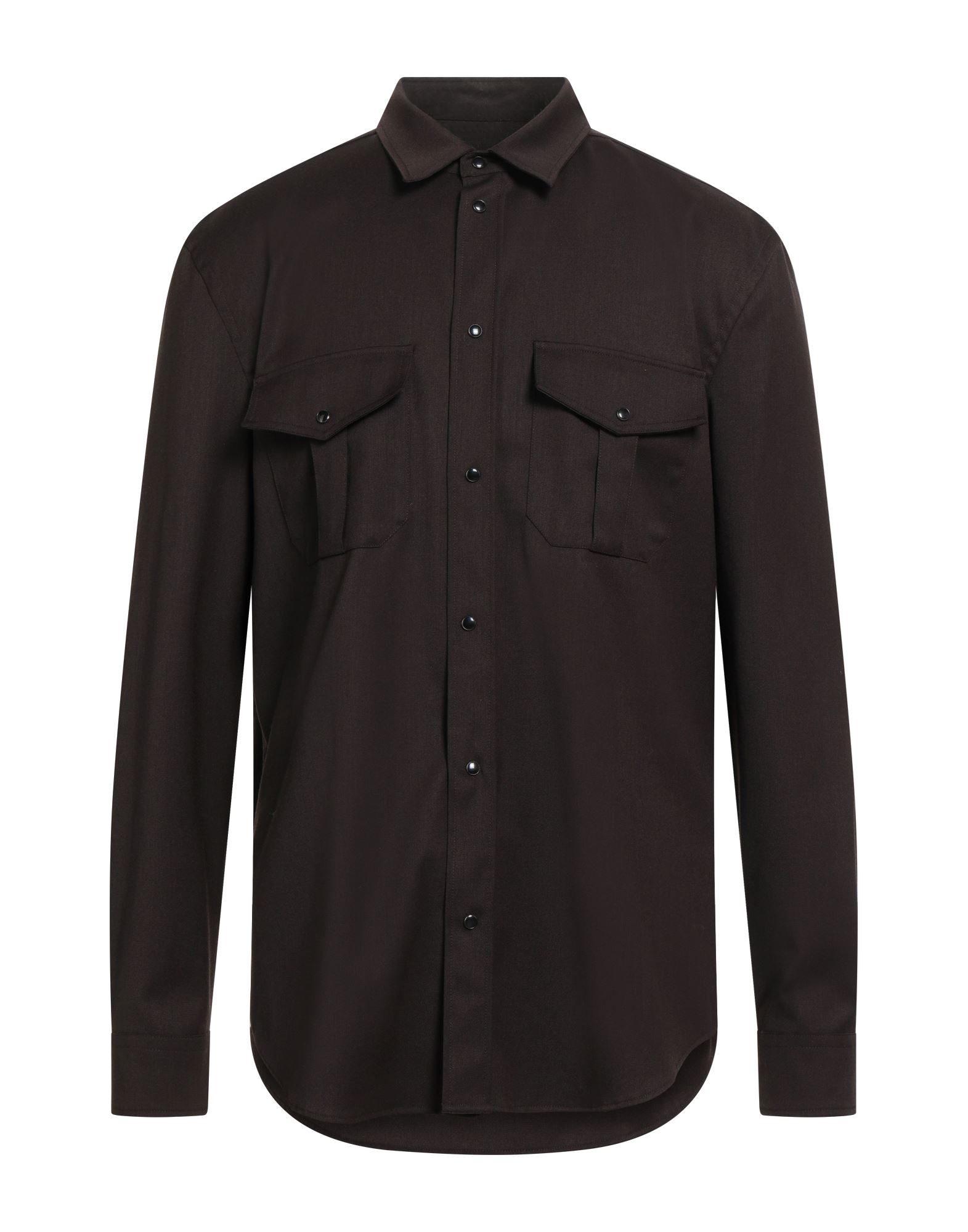 DONDUP Hemd Herren Schokobraun von DONDUP