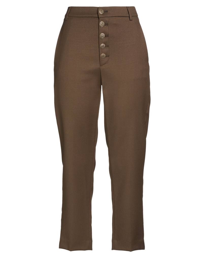 DONDUP Hose Damen Dunkelbraun von DONDUP