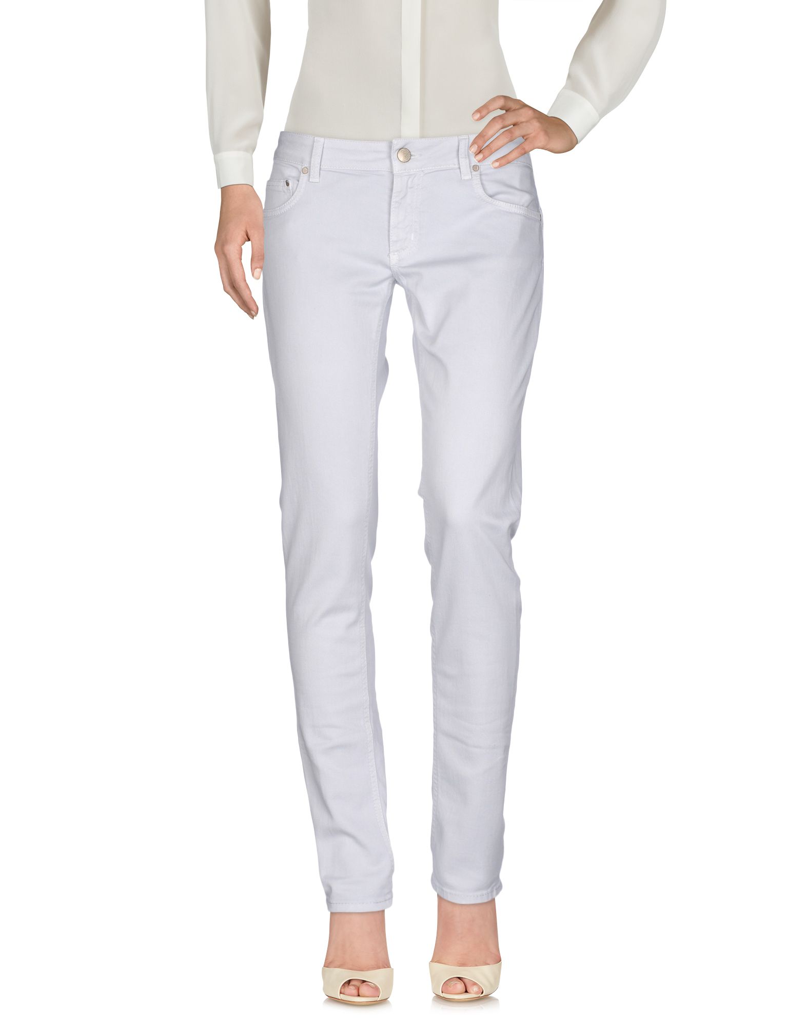 DONDUP Hose Damen Hellgrau von DONDUP