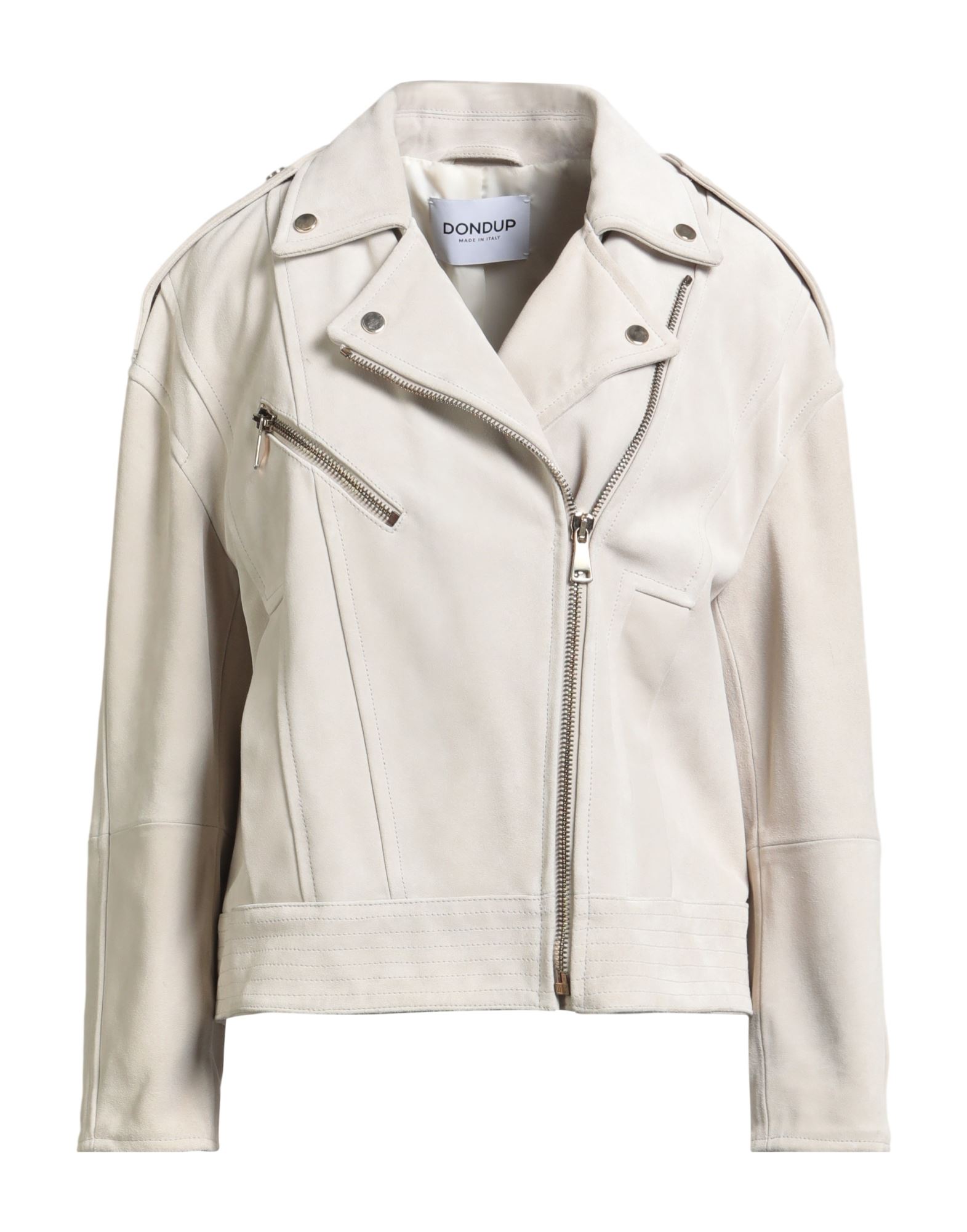 DONDUP Jacke & Anorak Damen Hellgrau DONDUP Jacke & Anorak Damen Hellgrau von DONDUP