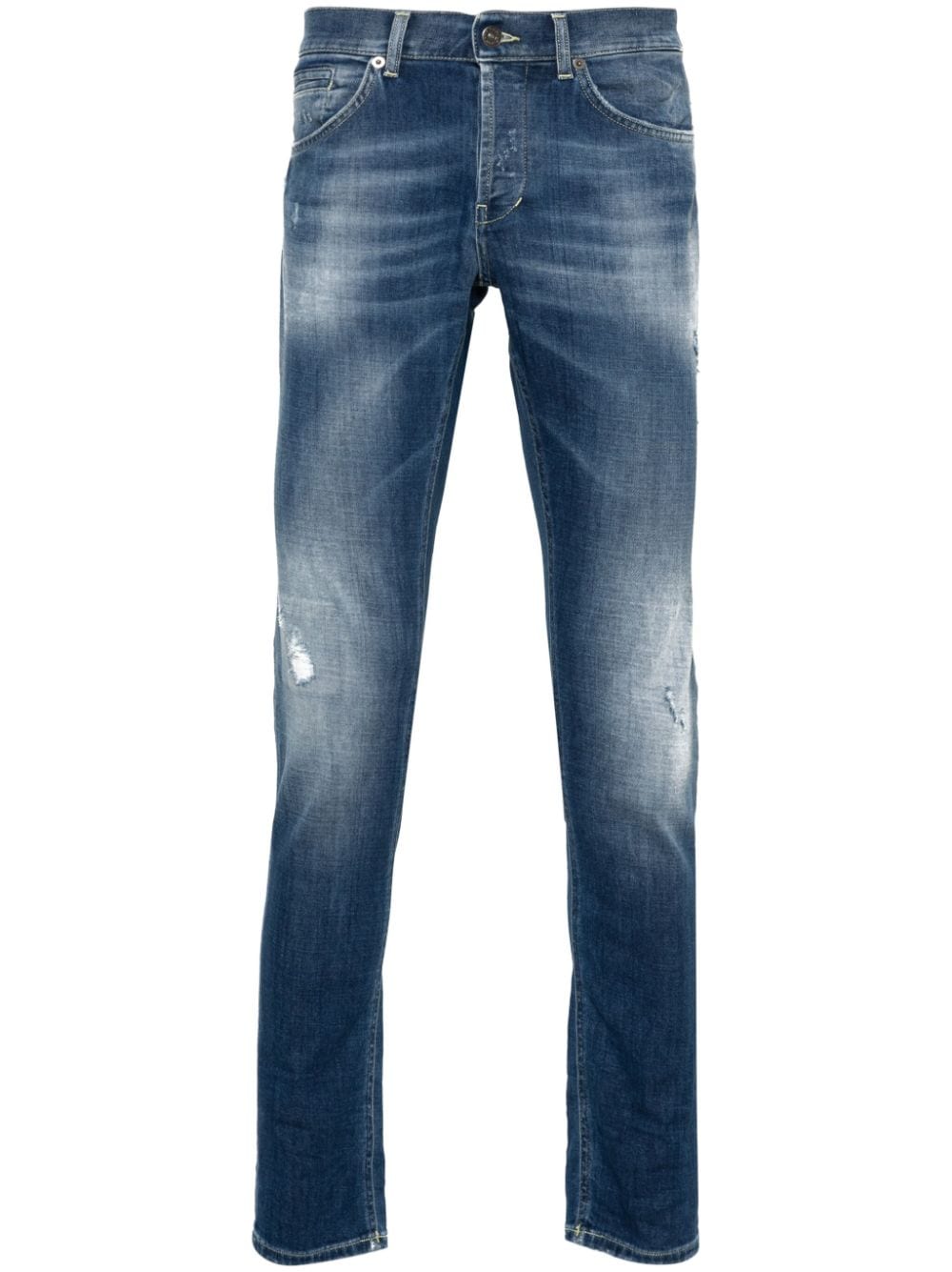 DONDUP Jeans im Distressed-Look - Blau von DONDUP