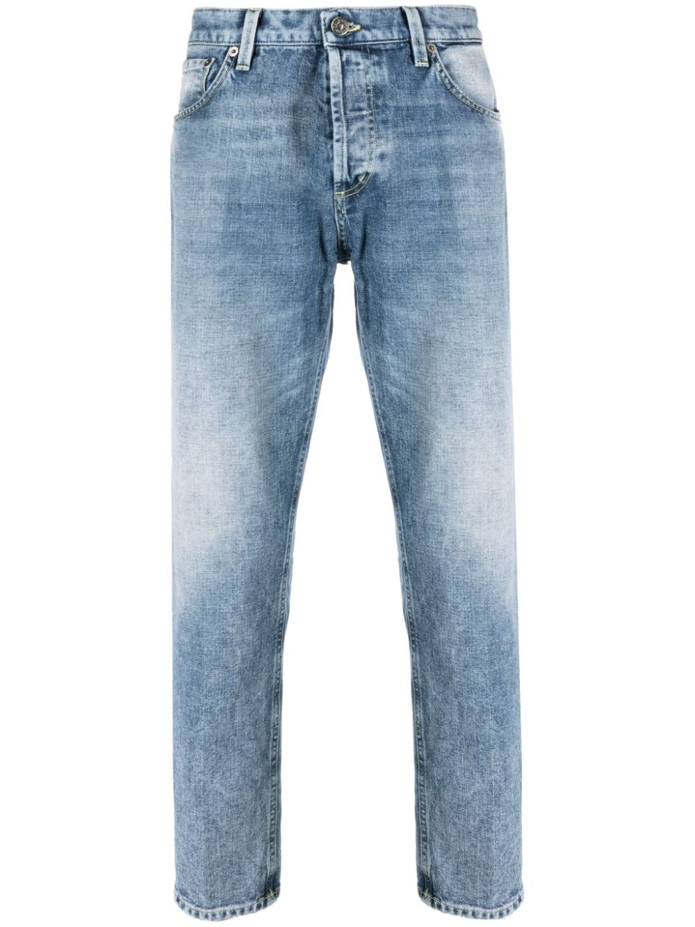 DONDUP Jeans mit Tragefalten - Blau von DONDUP