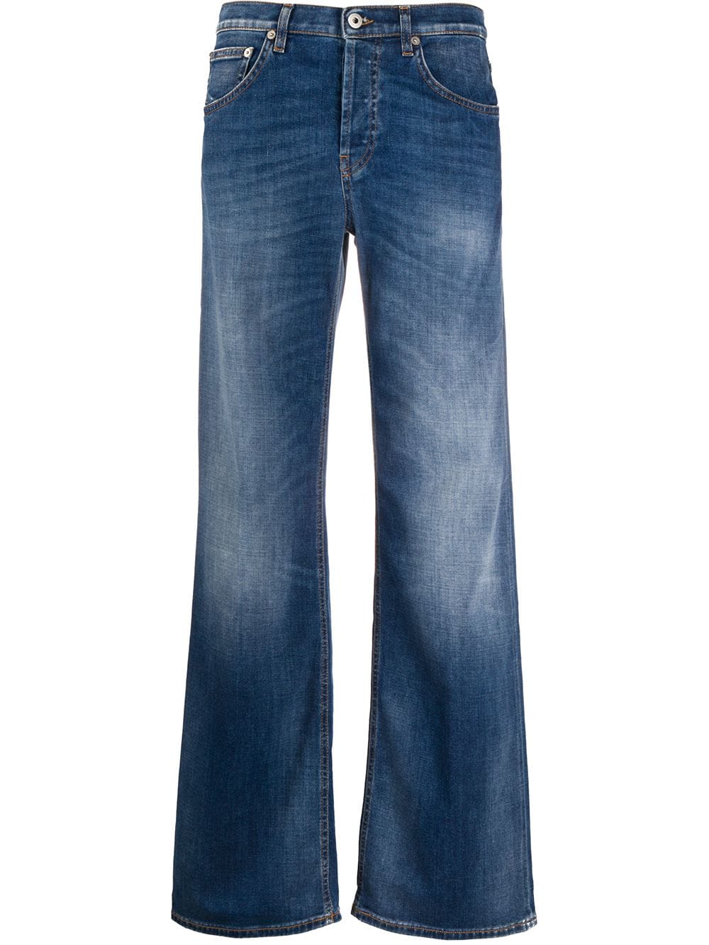 DONDUP Jeans mit weitem Bein - Blau von DONDUP