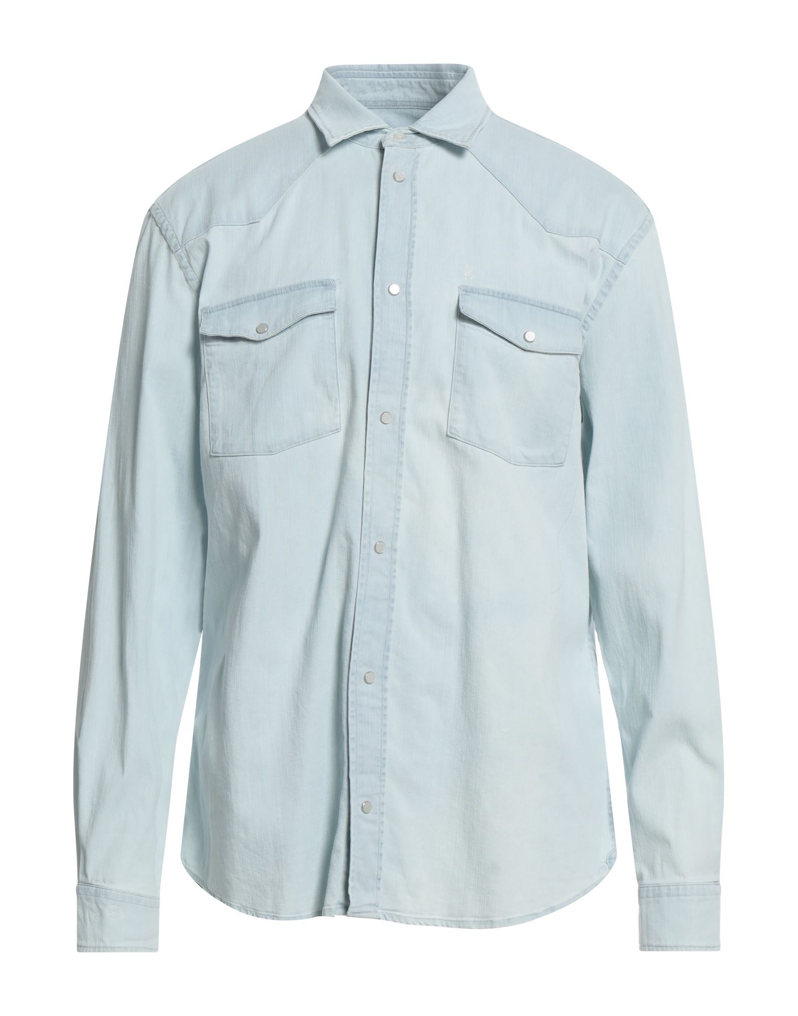 DONDUP Jeanshemd Herren Blau von DONDUP