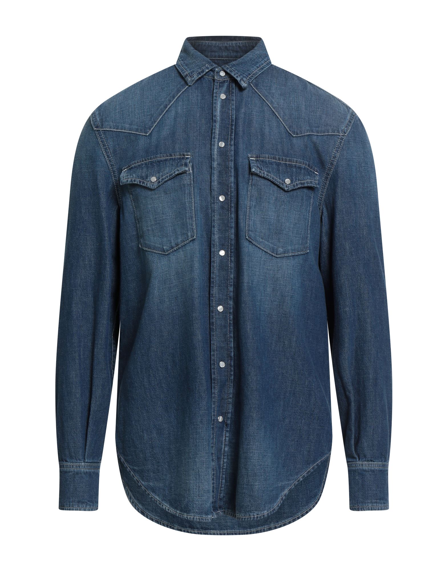 DONDUP Jeanshemd Herren Blau von DONDUP