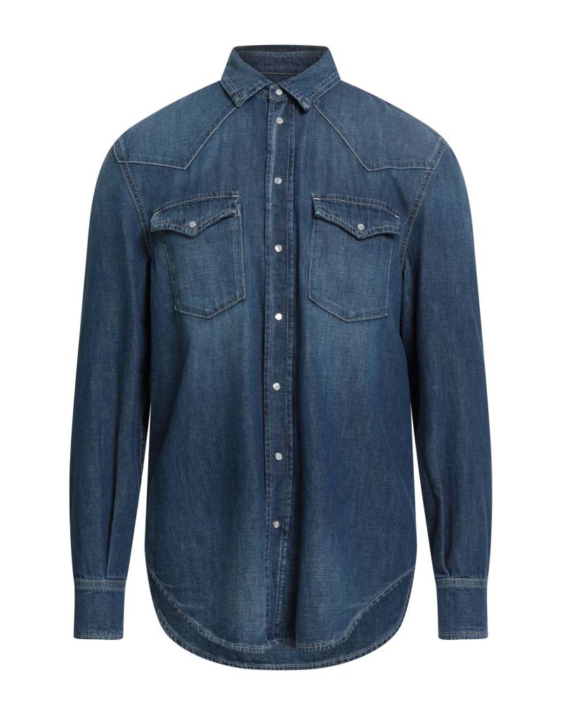 DONDUP Jeanshemd Herren Blau von DONDUP