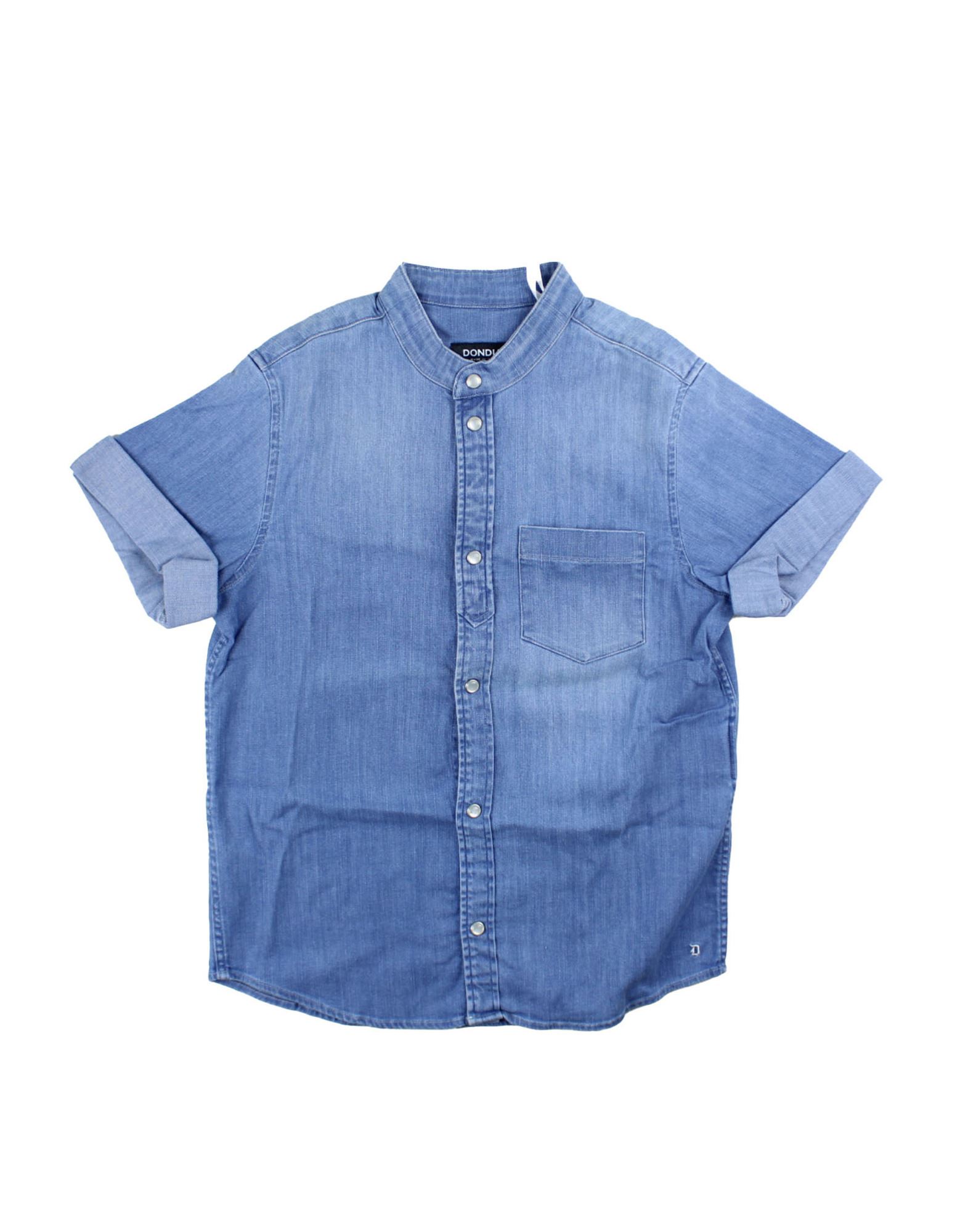 DONDUP Jeanshemd Kinder Azurblau von DONDUP