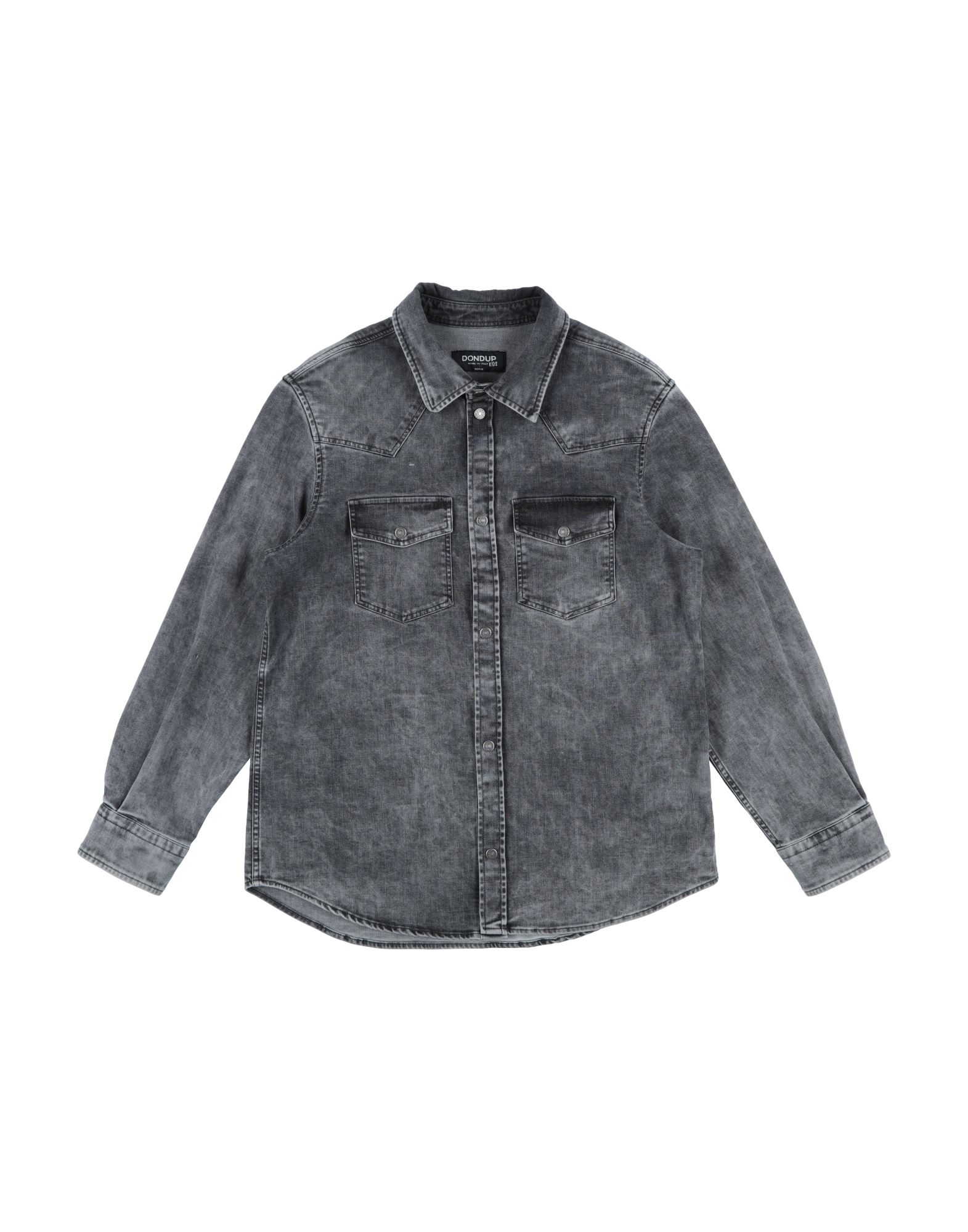 DONDUP Jeanshemd Kinder Schwarz von DONDUP