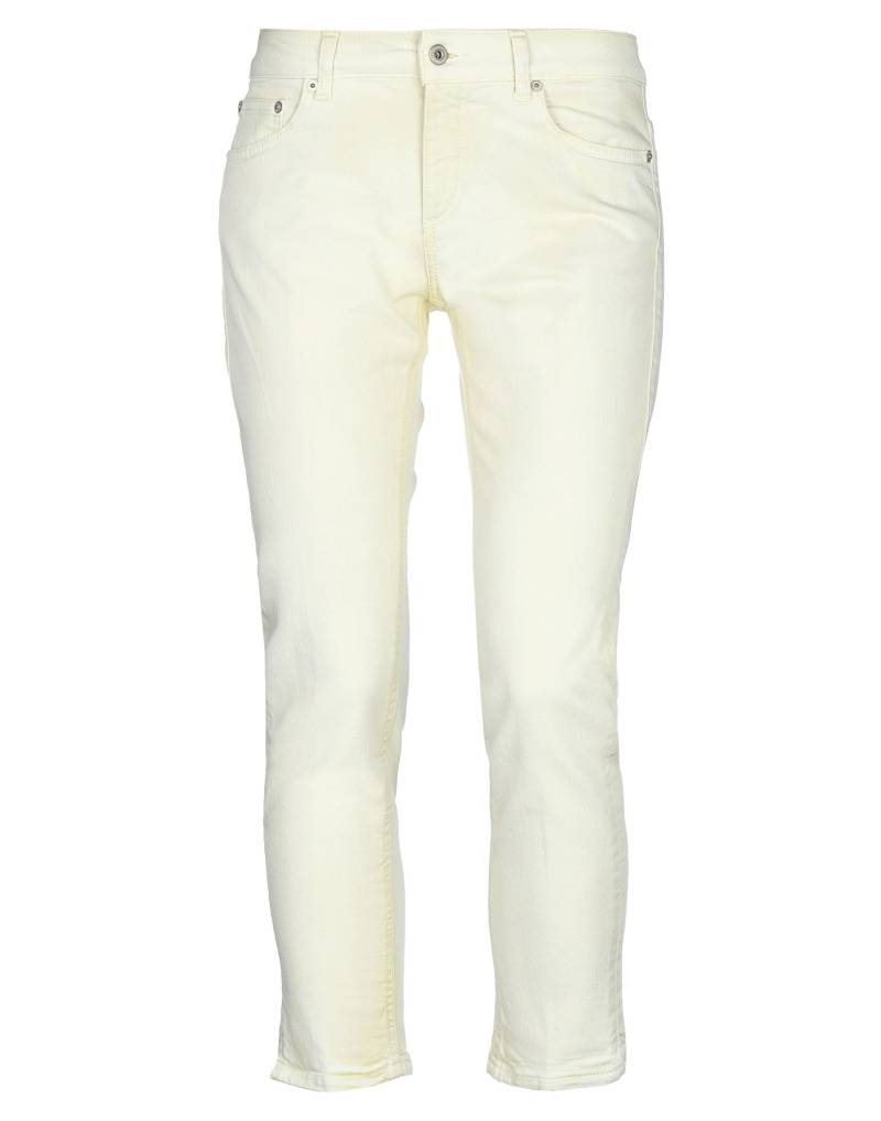 DONDUP Jeanshose Damen Pastellgelb von DONDUP