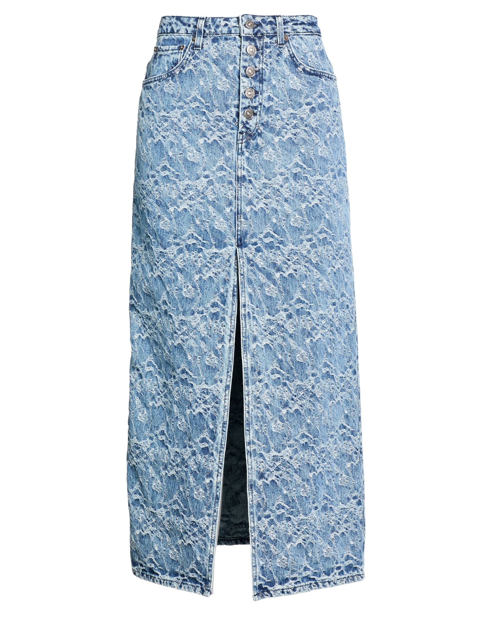 DONDUP Jeansrock Damen Blau von DONDUP