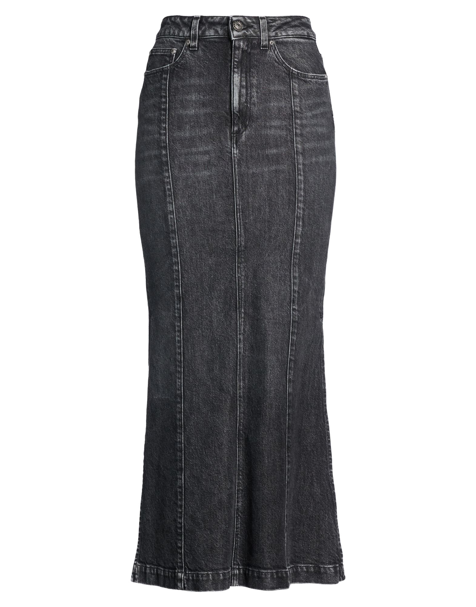 DONDUP Jeansrock Damen Schwarz von DONDUP