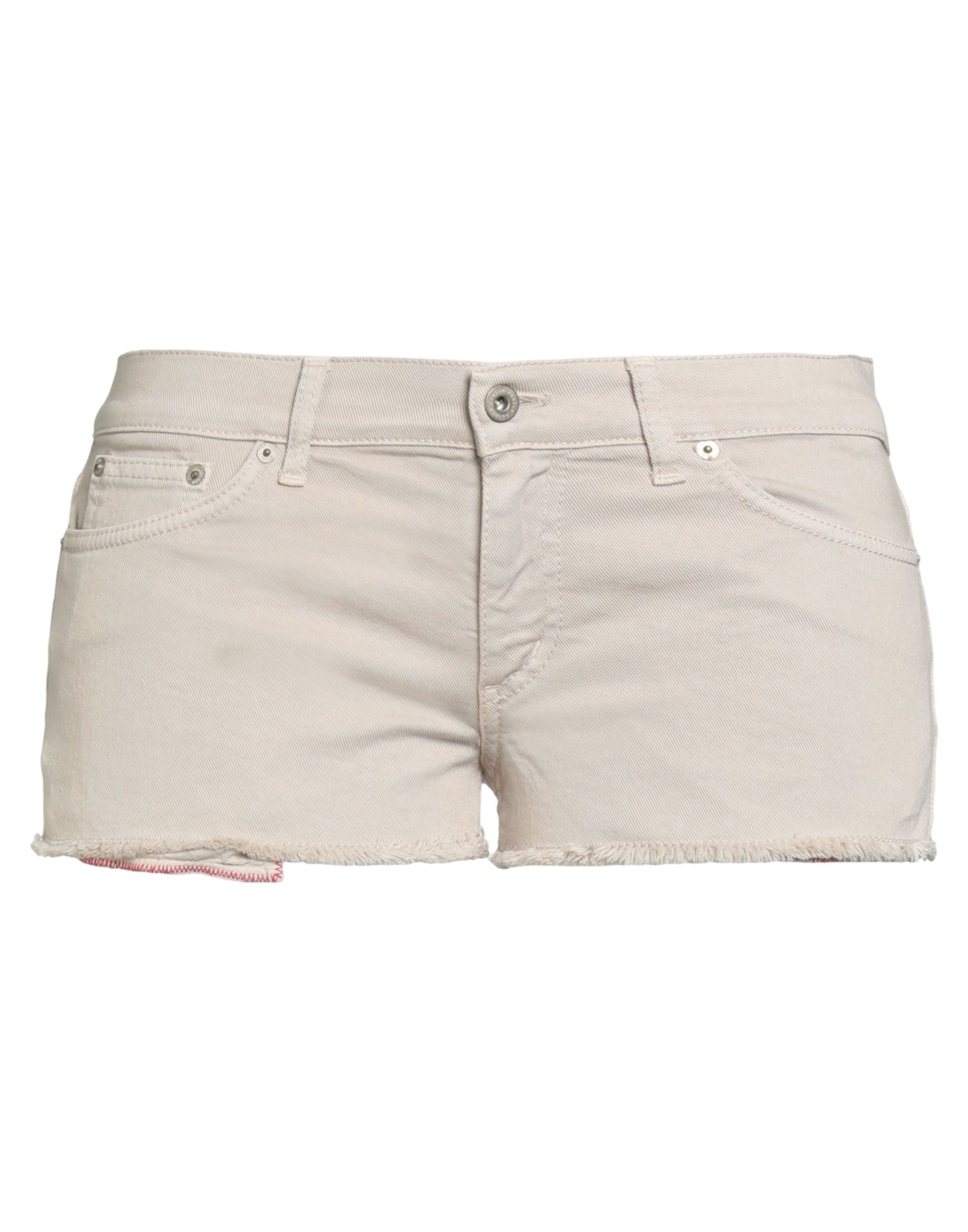 DONDUP Jeansshorts Damen Beige DONDUP Jeansshorts Damen Beige von DONDUP