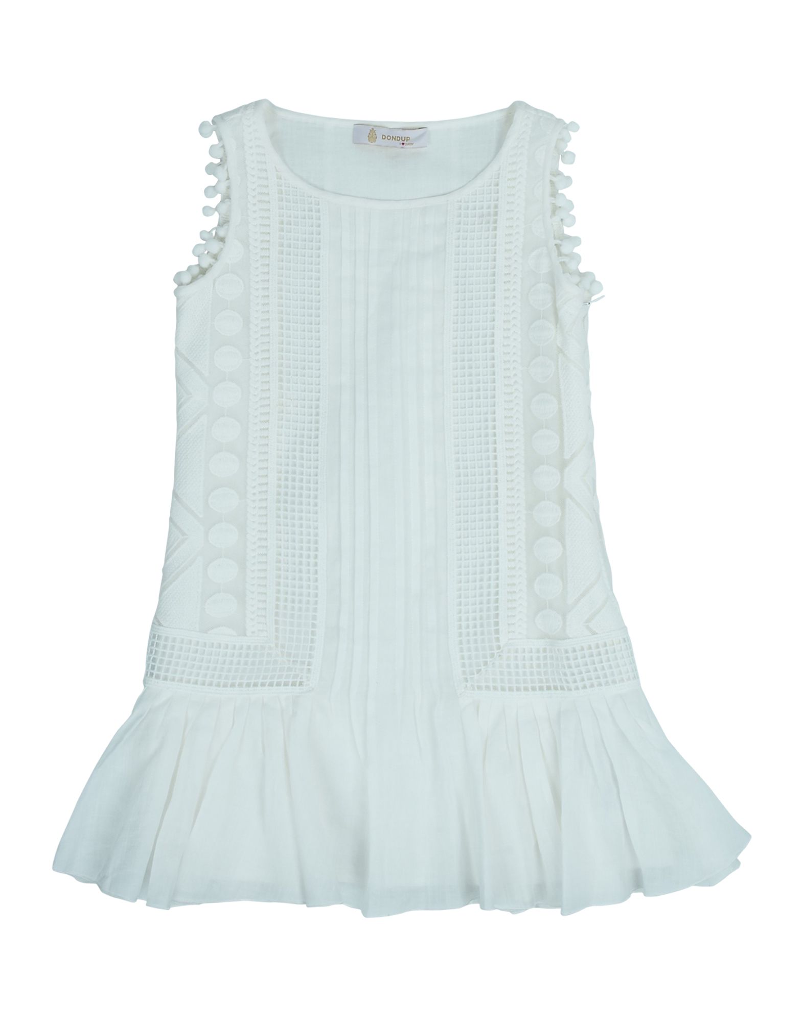 DONDUP Kinderkleid Kinder Weiß von DONDUP