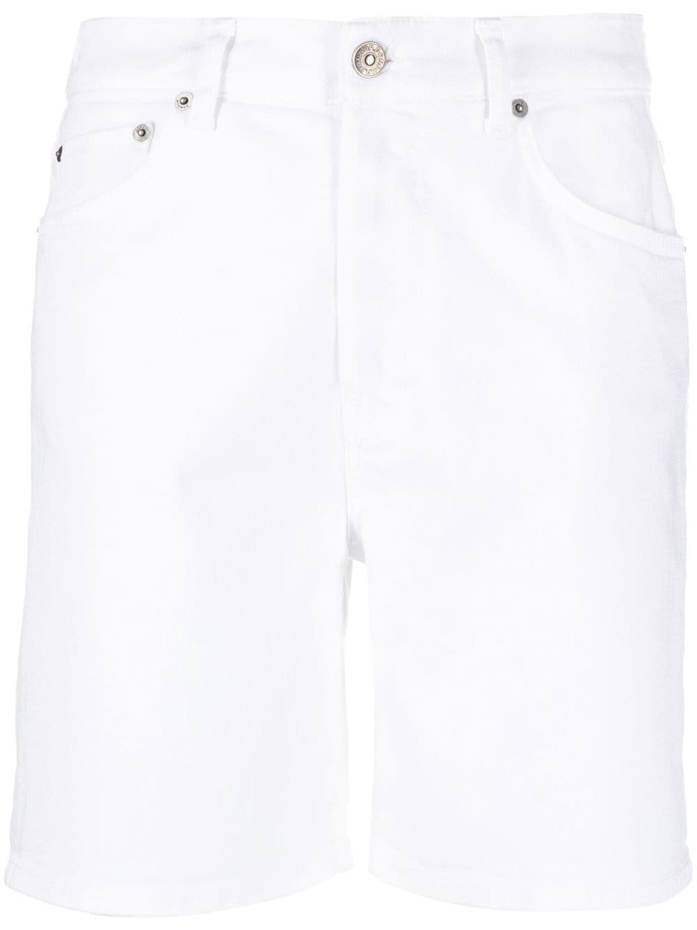 DONDUP Knielange Shorts - Weiß von DONDUP