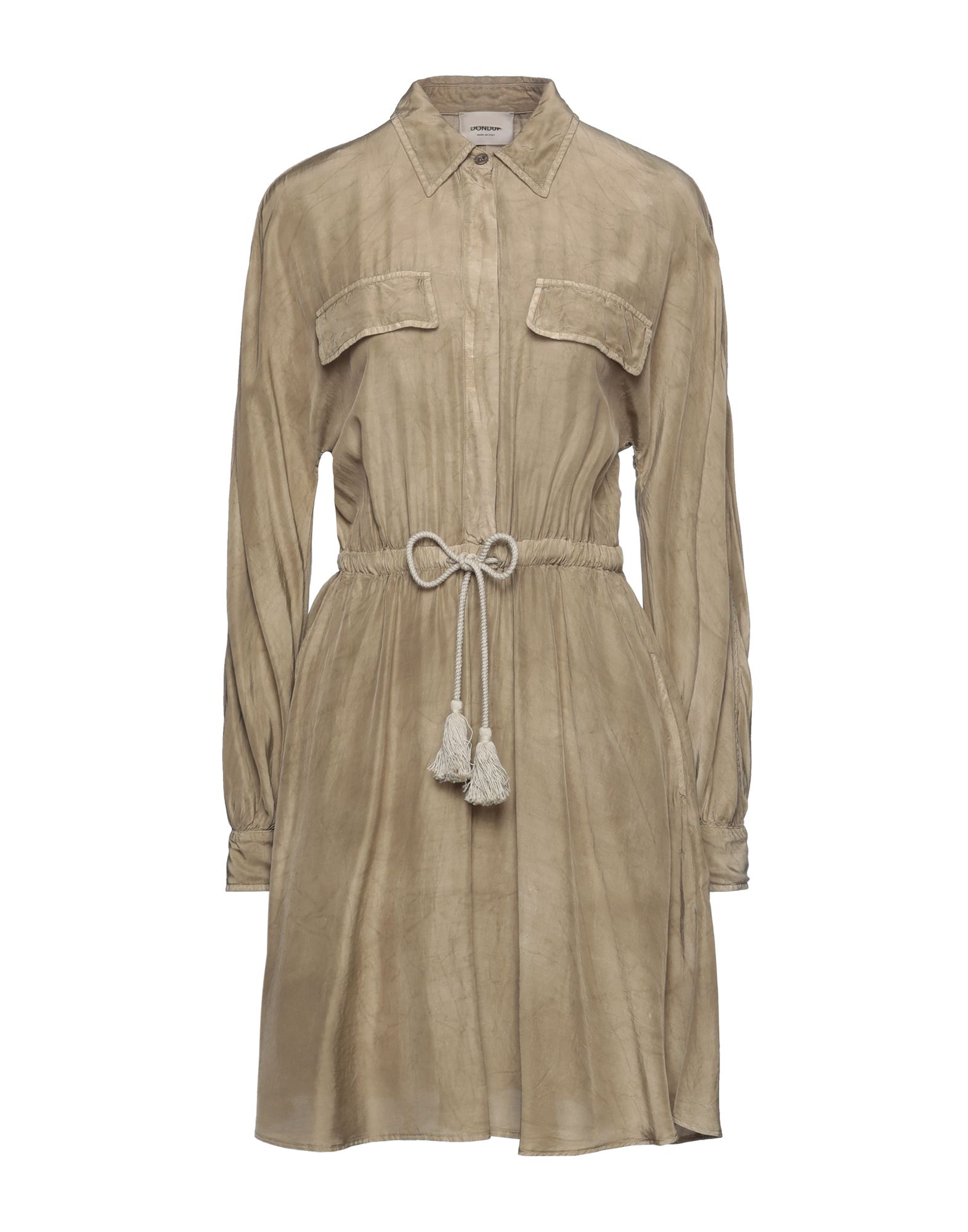 DONDUP Mini-kleid Damen Khaki von DONDUP