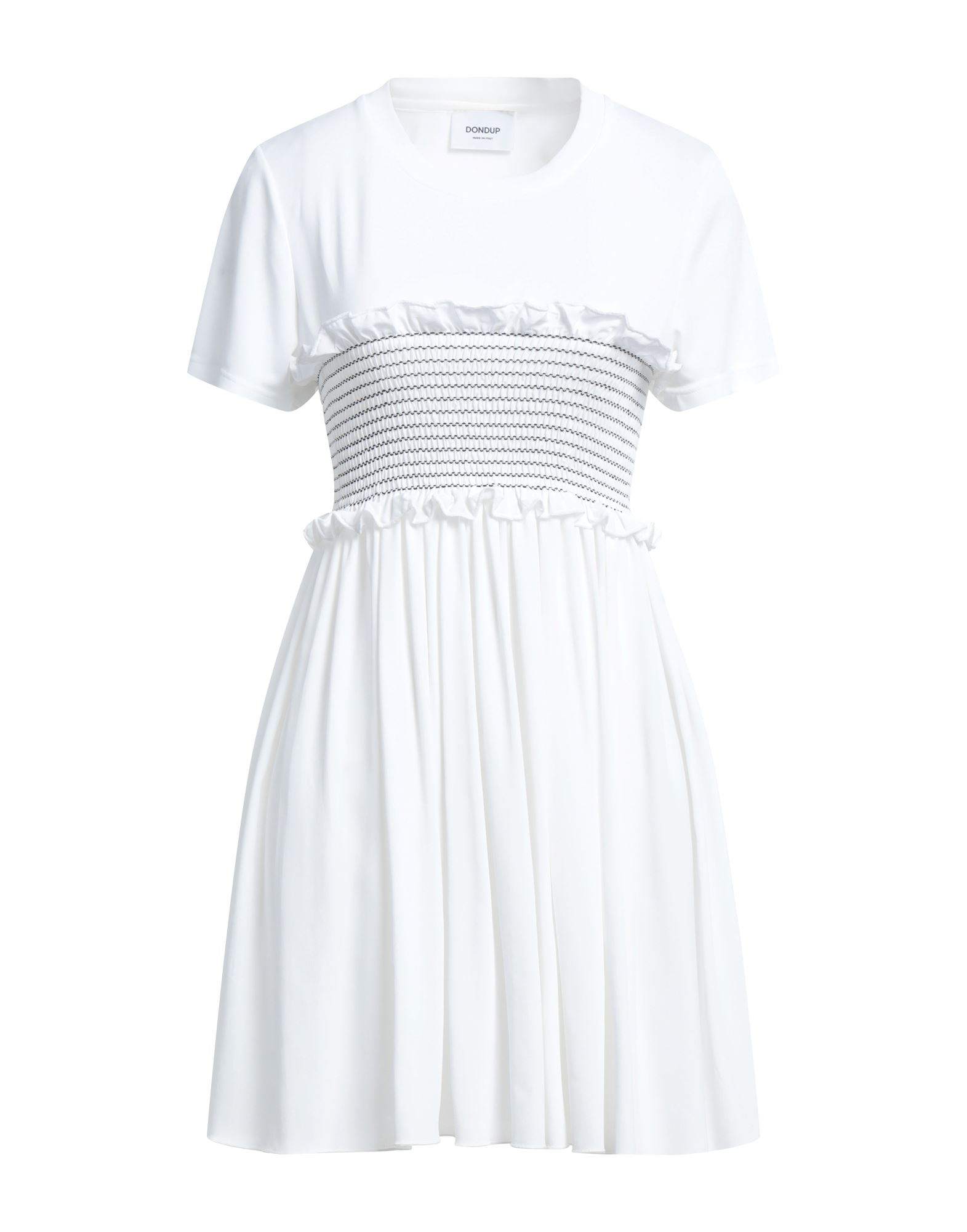 DONDUP Mini-kleid Damen Weiß von DONDUP