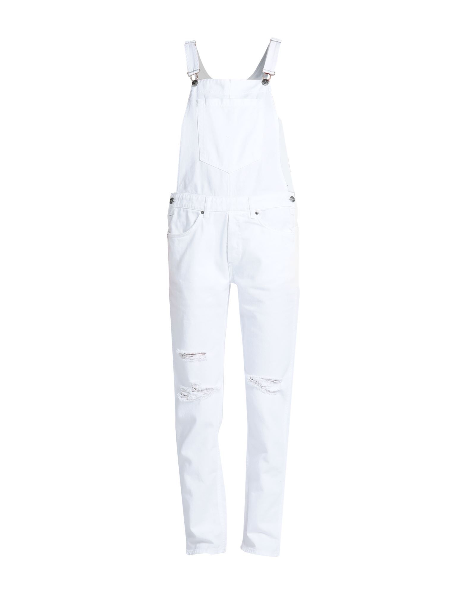 DONDUP Langer Overall Damen Weiß von DONDUP