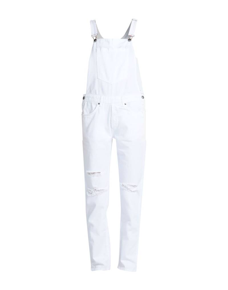 DONDUP Langer Overall Damen Weiß von DONDUP