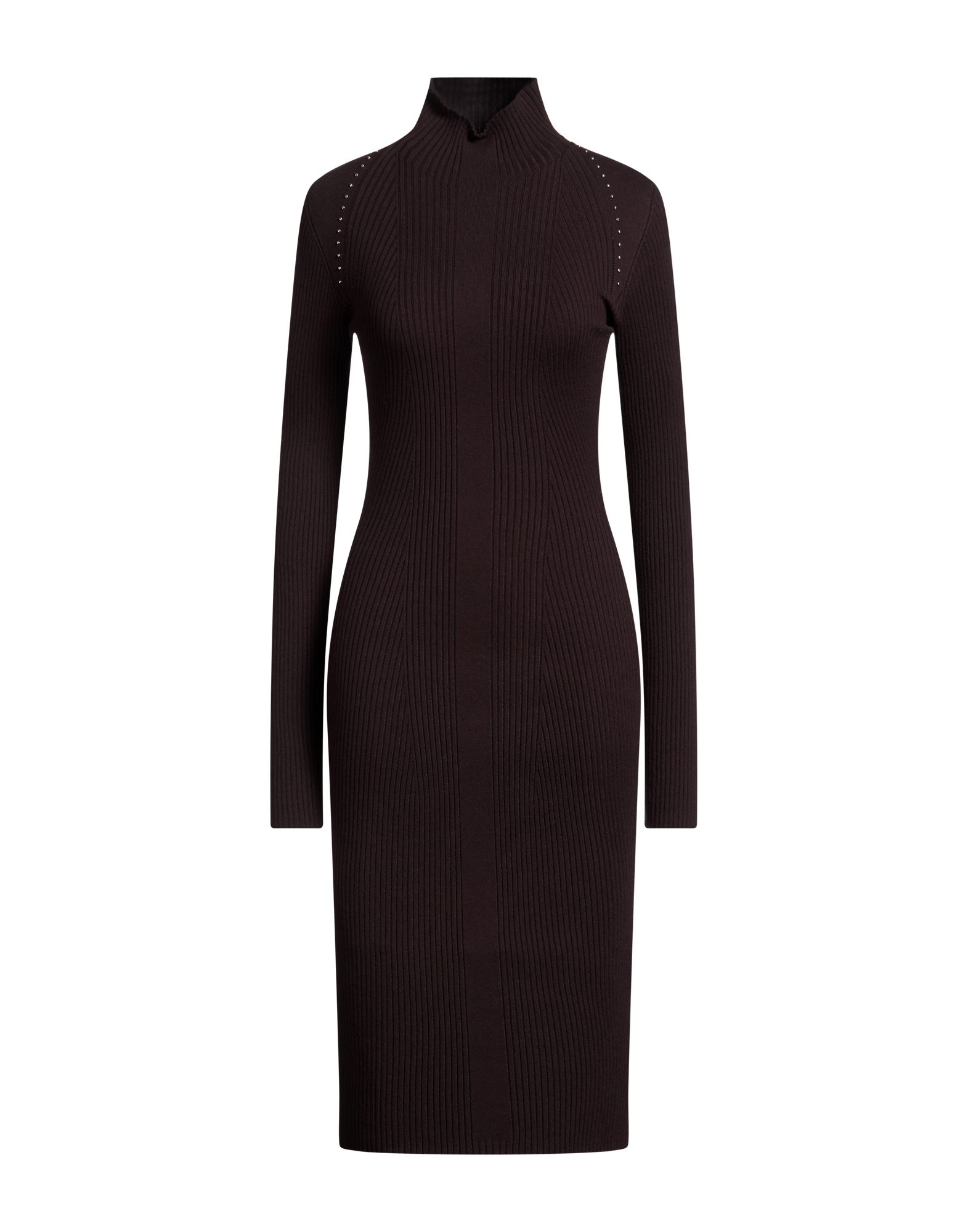 DONDUP Midi-kleid Damen Dunkelbraun von DONDUP