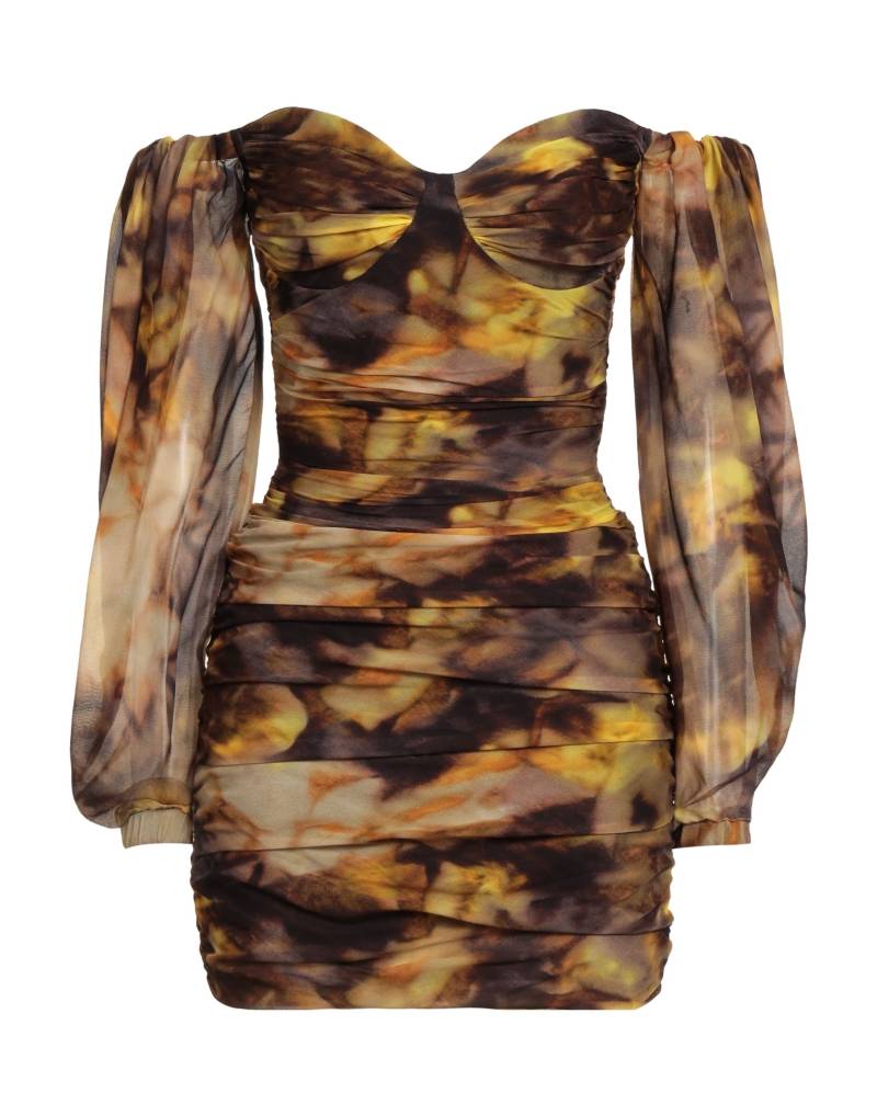 DONDUP Mini-kleid Damen Braun von DONDUP